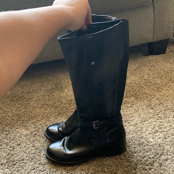 Black American Eagle Tall Boots - Picture 1 of 6